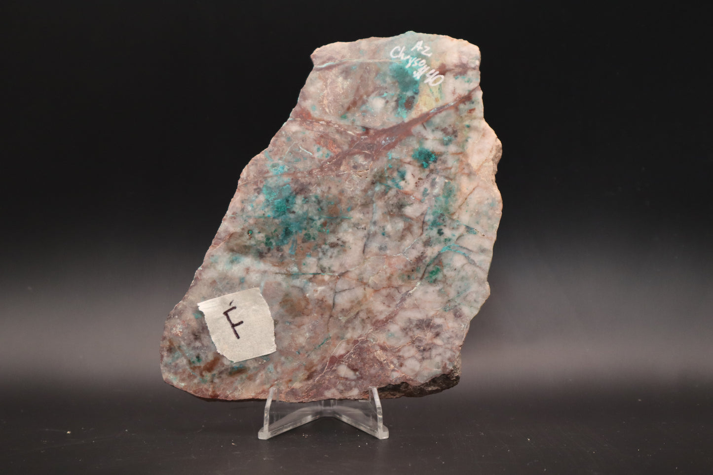 Spiderweb Chrysocolla (Unpolished)