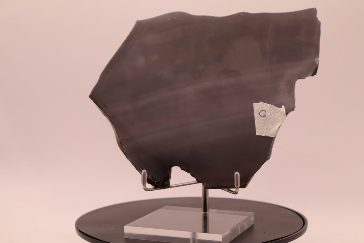 Rainbow Obsidian slab (Unpolished)