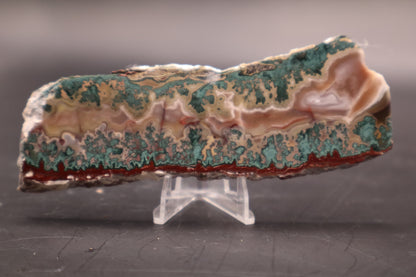 Idaho Wildfire Seam Agate (Polished)