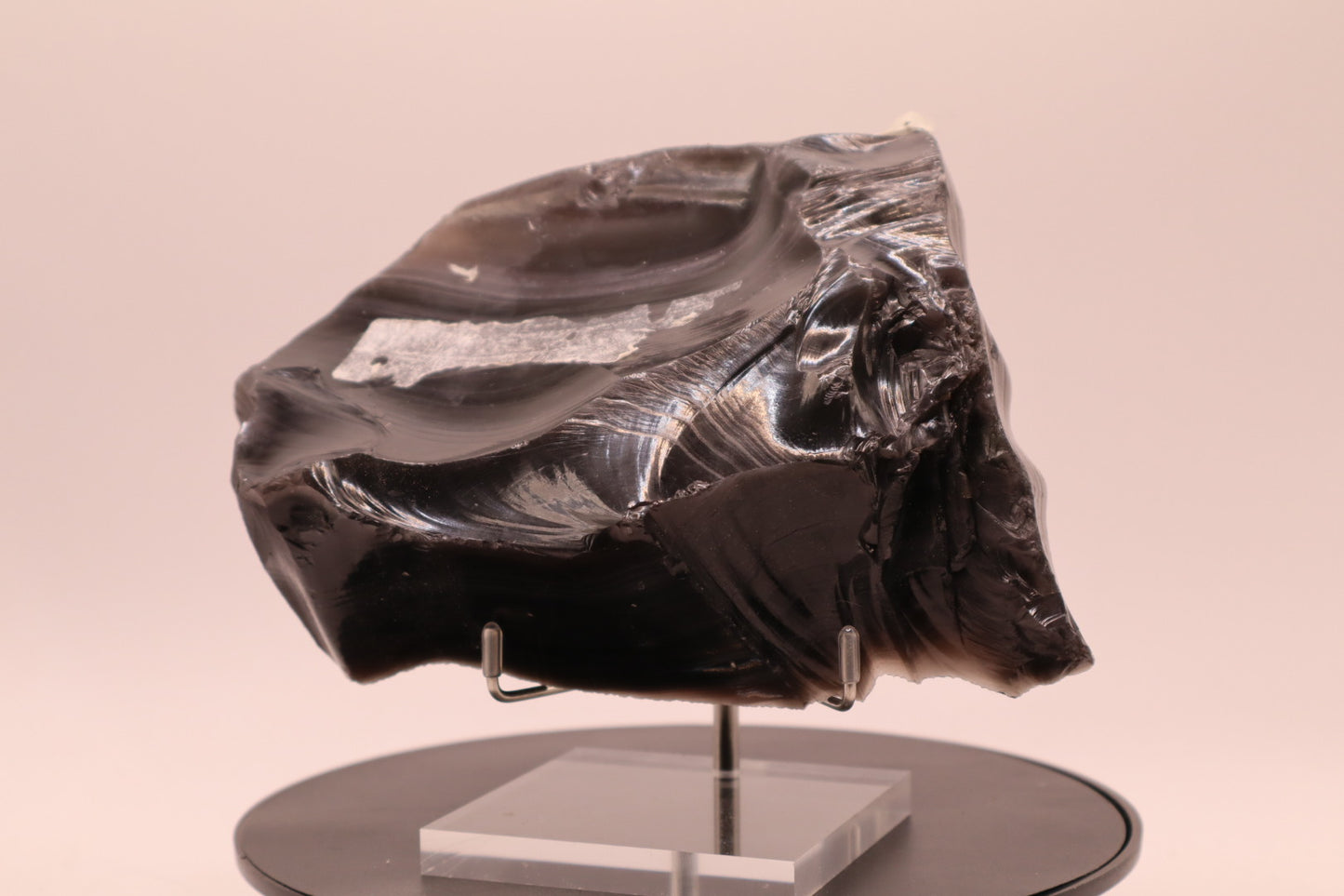 Rainbow Obsidian slab (Unpolished)