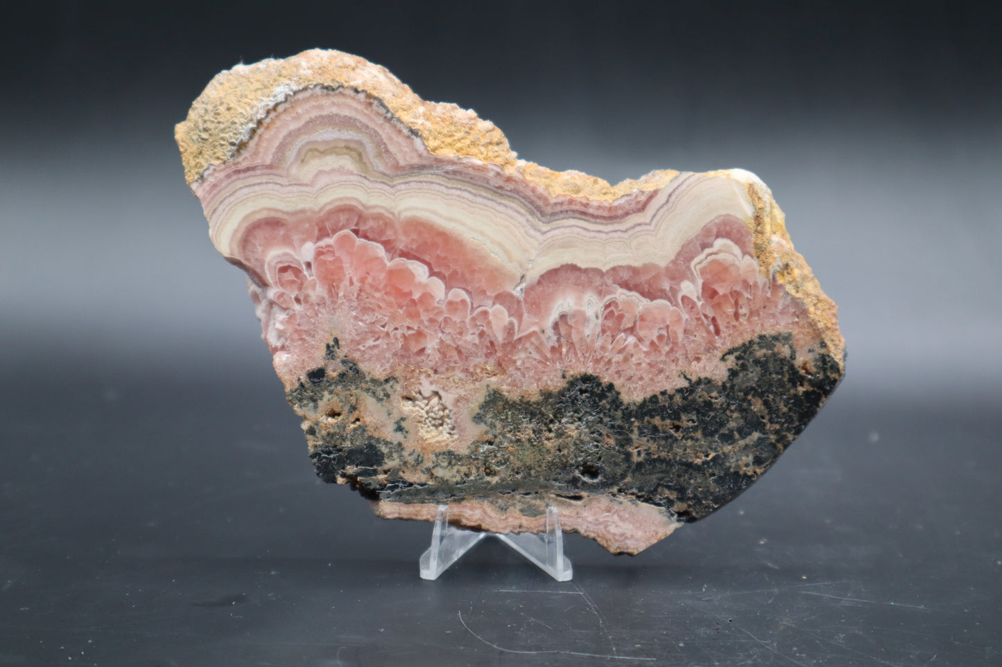 Rhodochrosite slab (Polished)