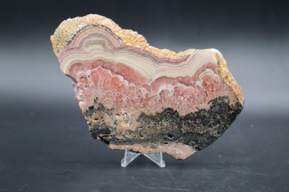 Rhodochrosite slab (Polished)