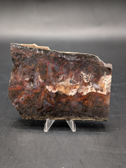 Mexican Flame Agate (Unpolished)