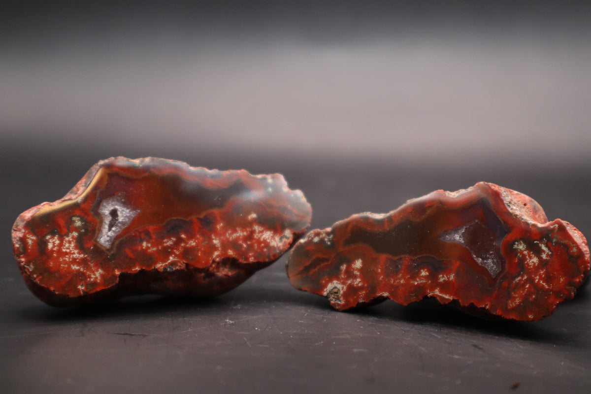 Turkish fortified agate pair (Polished)