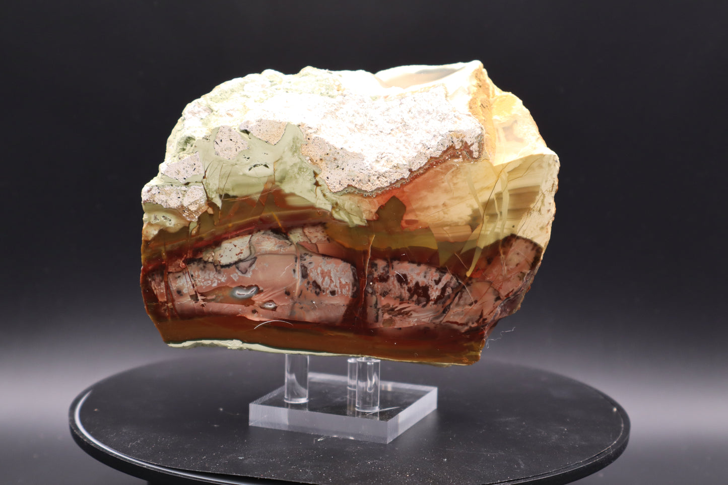 Morrisonite Jasper slab (Collector's Grade)