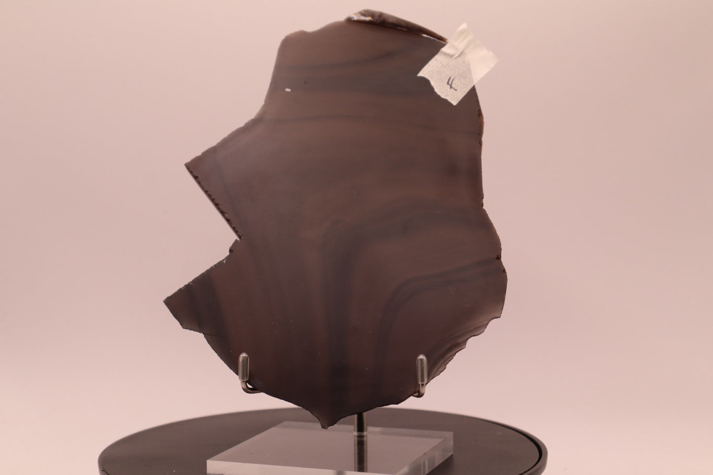 Rainbow Obsidian slab (Unpolished)