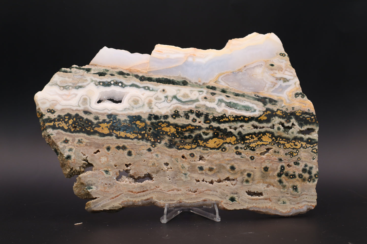 Ocean Jasper Slab (Unpolished)
