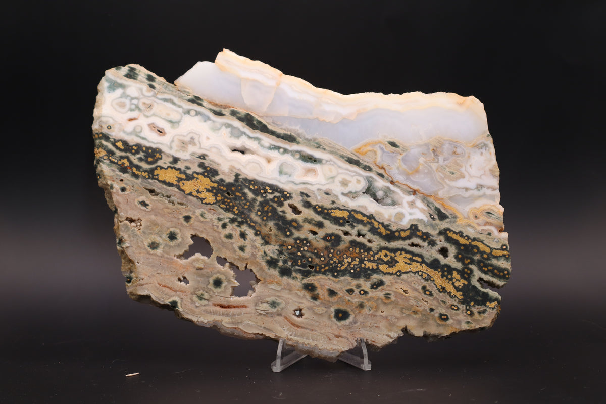 Ocean Jasper Slab (Unpolished)