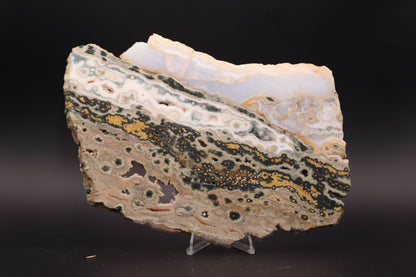 Ocean Jasper Slab (Unpolished)