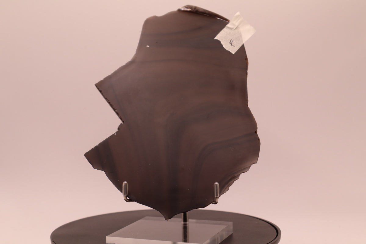 Rainbow Obsidian slab (Unpolished)