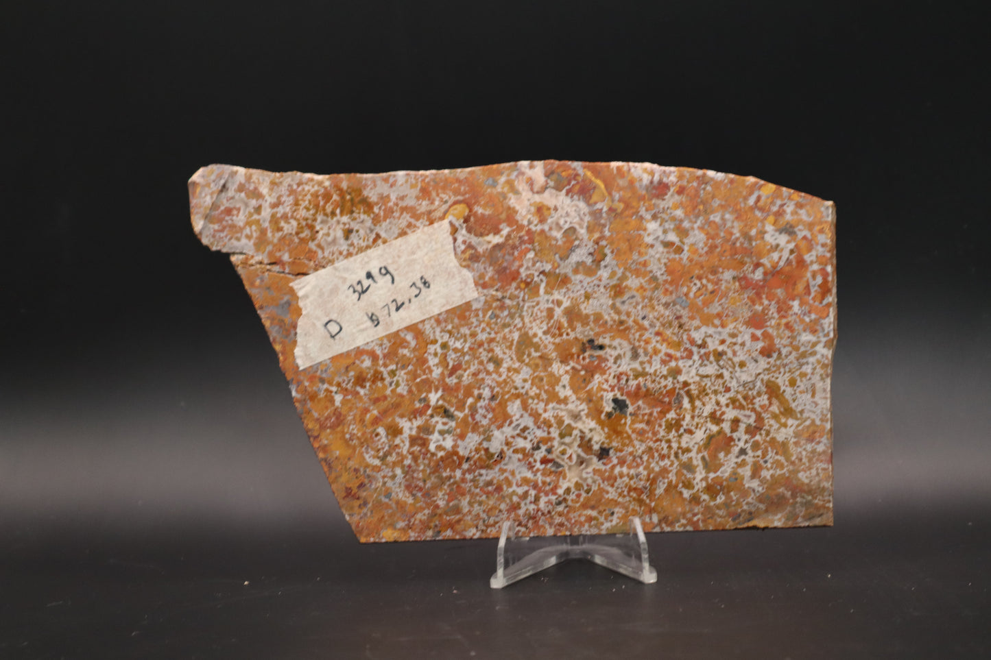 Moroccan Atlas Mountain Jasper slab (Unpolished)