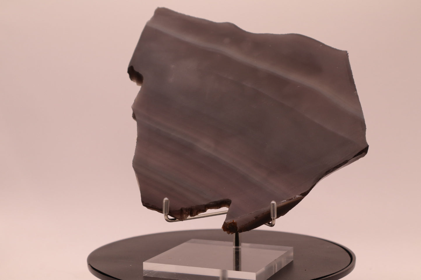 Rainbow Obsidian slab (Unpolished)