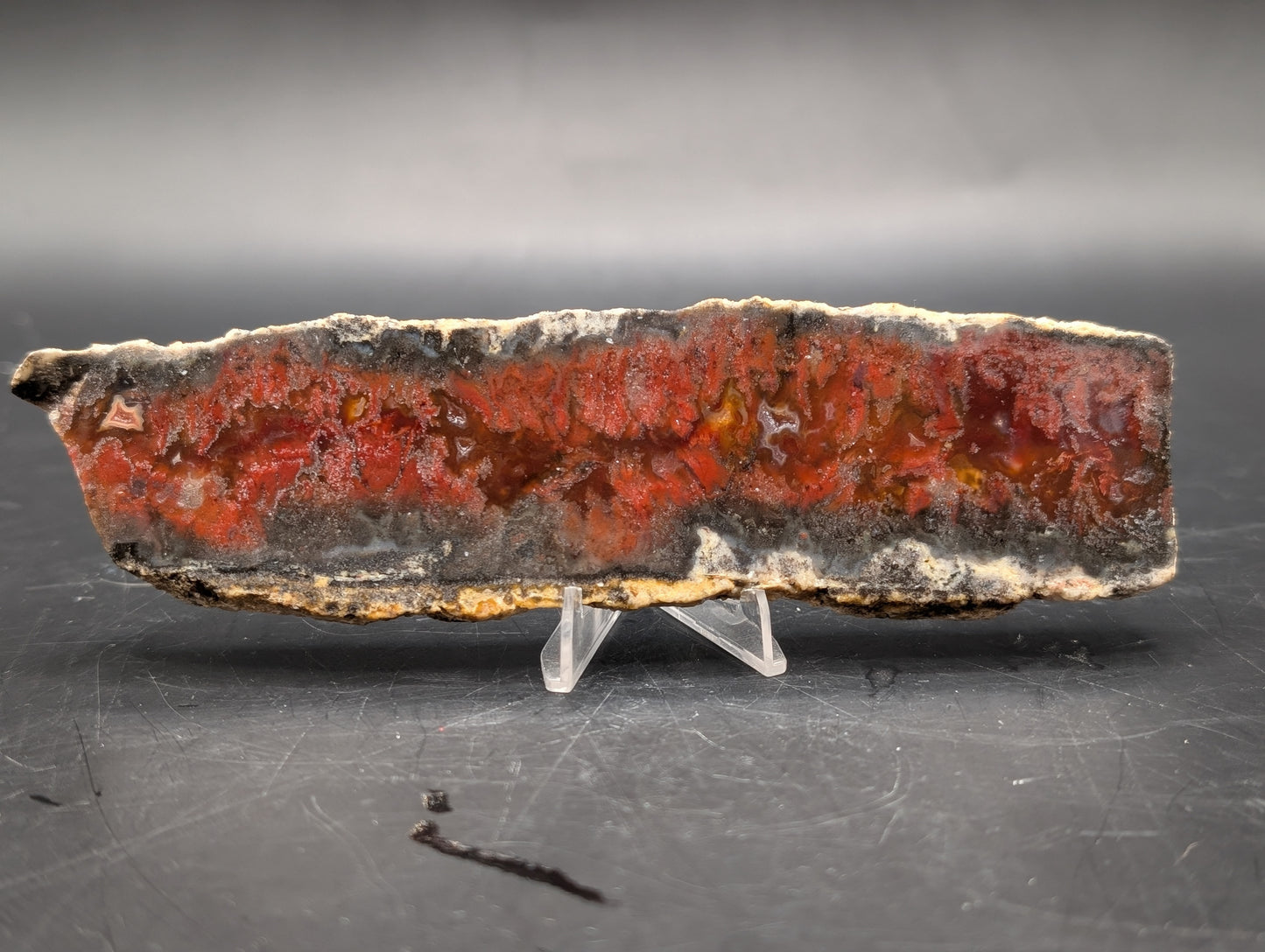 Mexican Flame Agate (Unpolished)