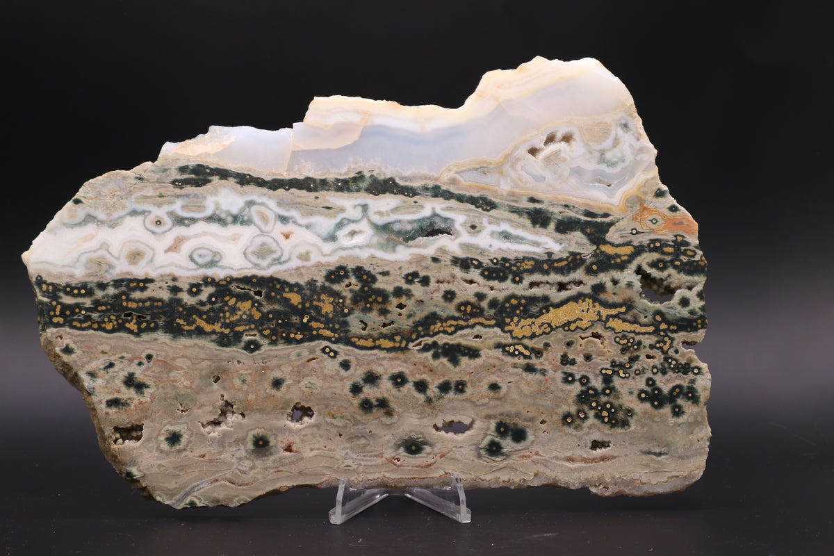 Ocean Jasper Slab (Unpolished)