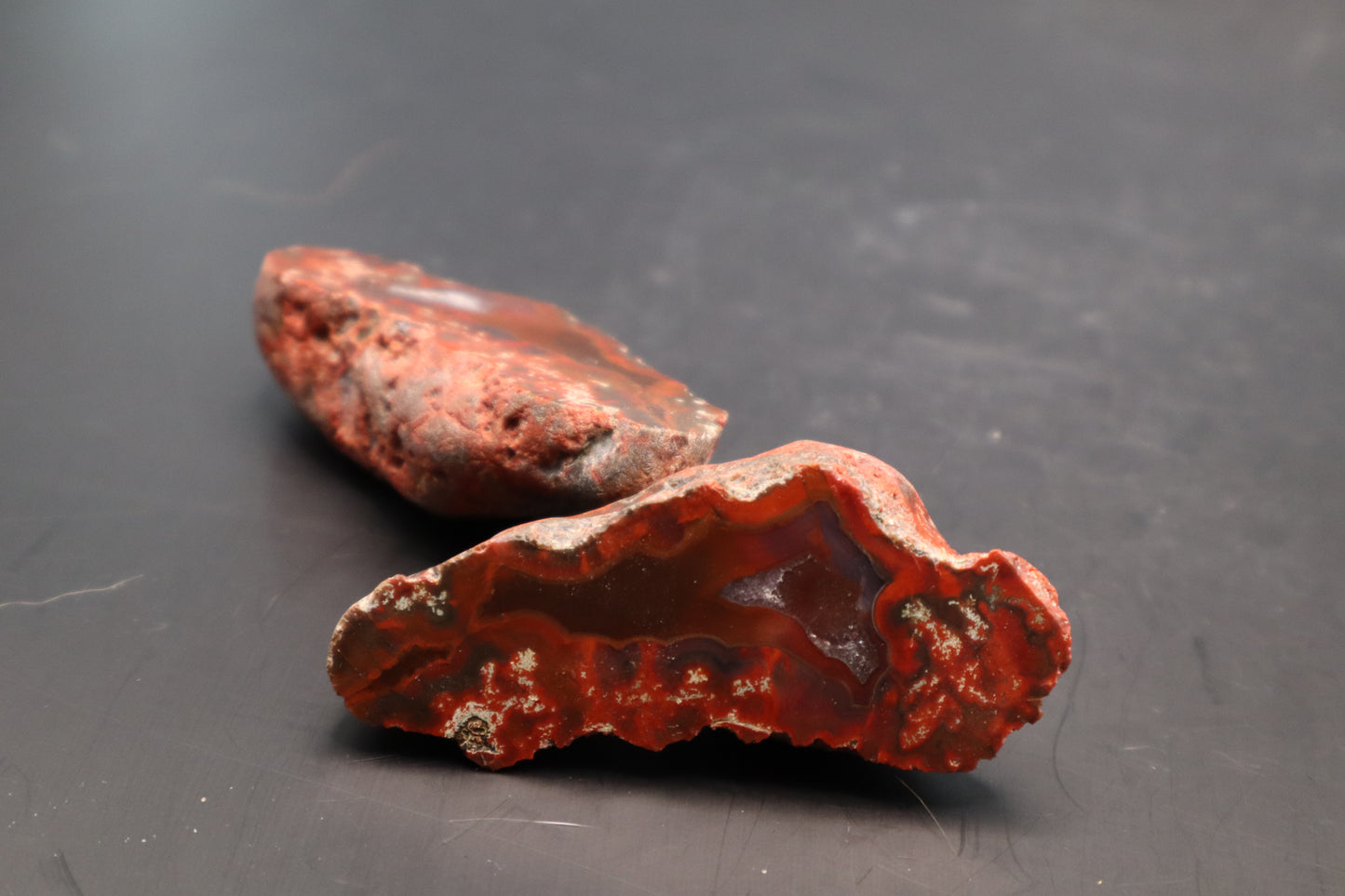 Turkish fortified agate pair (Polished)