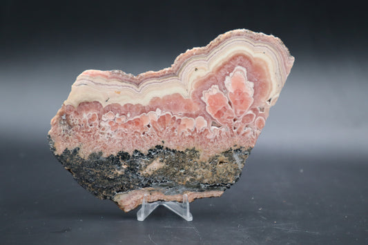 Rhodochrosite slab (Polished)