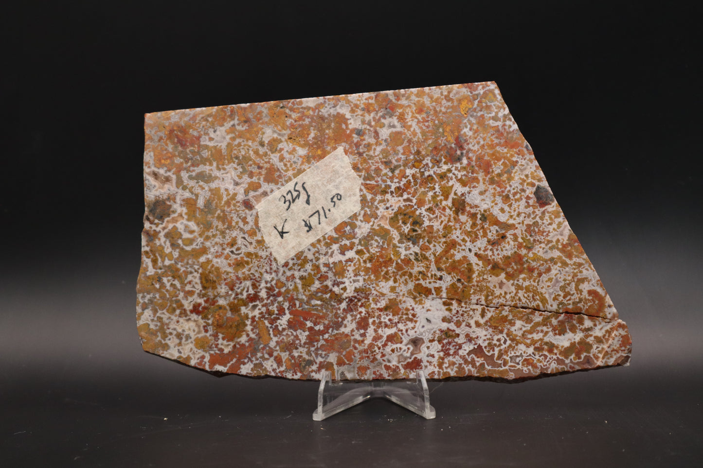 Moroccan Atlas Mountain Jasper slab (Unpolished)