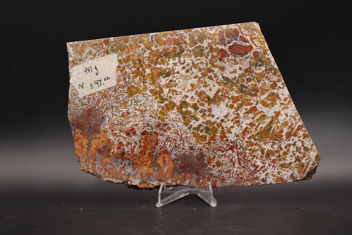 Moroccan Atlas Mountain Jasper slab (Unpolished)