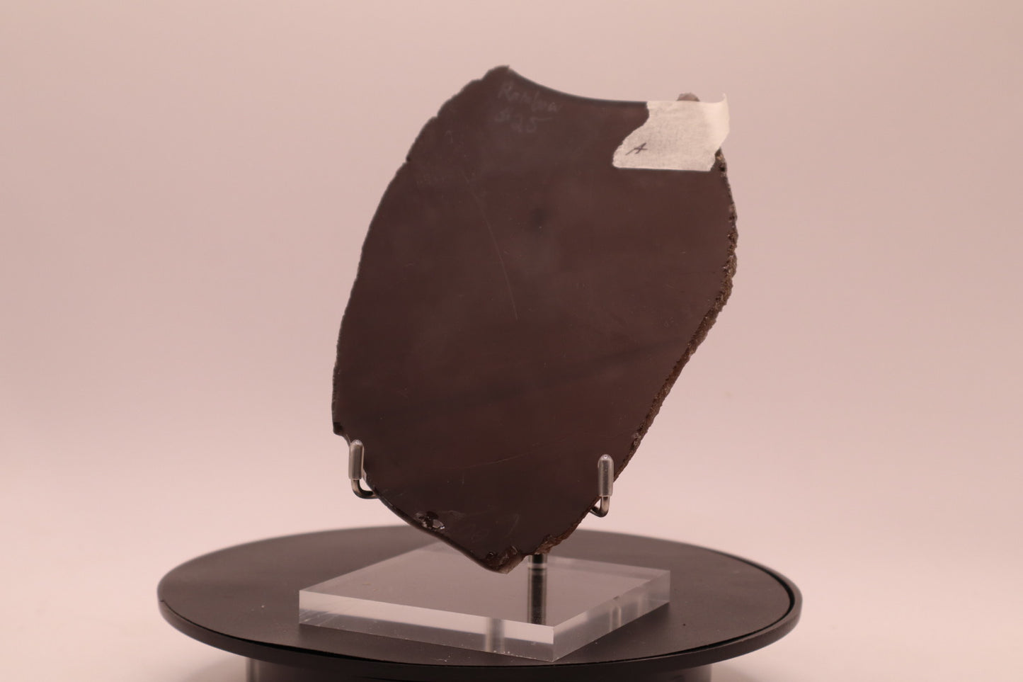 Rainbow Obsidian slab (Unpolished)