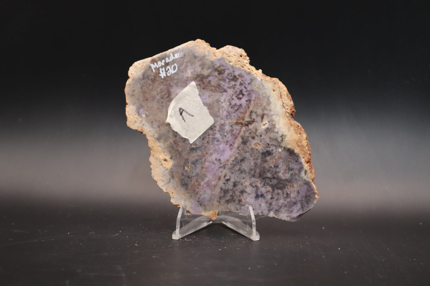 Morado Purple Opal Agate slab (Unpolished)