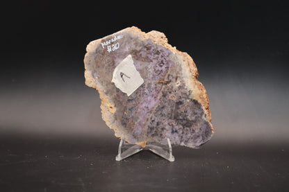Morado Purple Opal Agate slab (Unpolished)