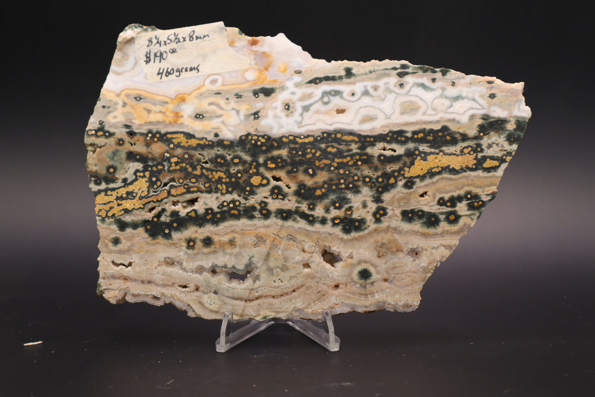 Ocean Jasper Slab (Unpolished)