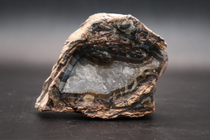 Turkish Agate in Rhyolite end cut (Unpolished)