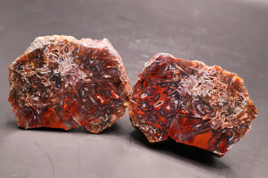 Turkish stick agate pair (Polished)