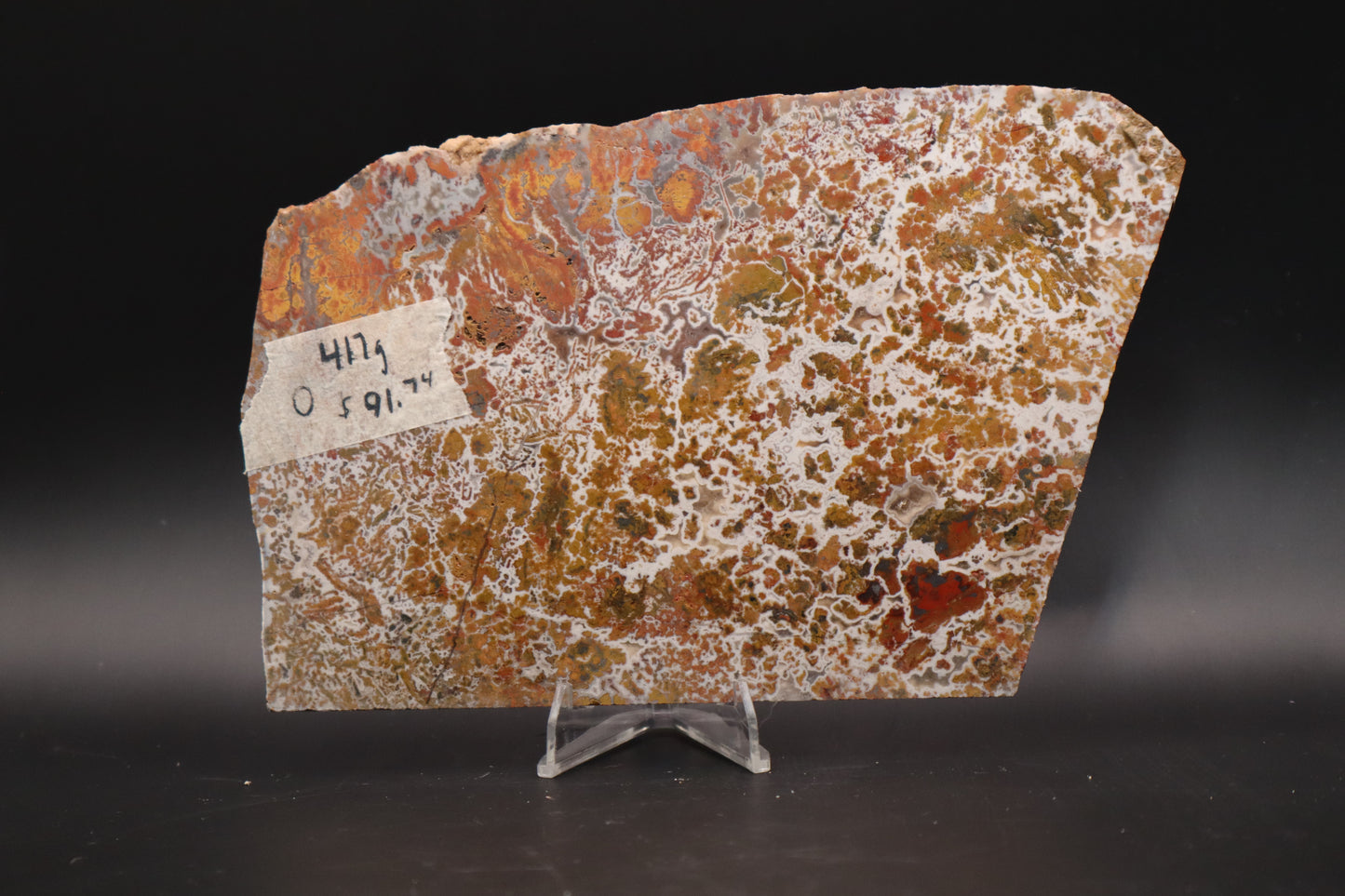 Moroccan Atlas Mountain Jasper slab (Unpolished)