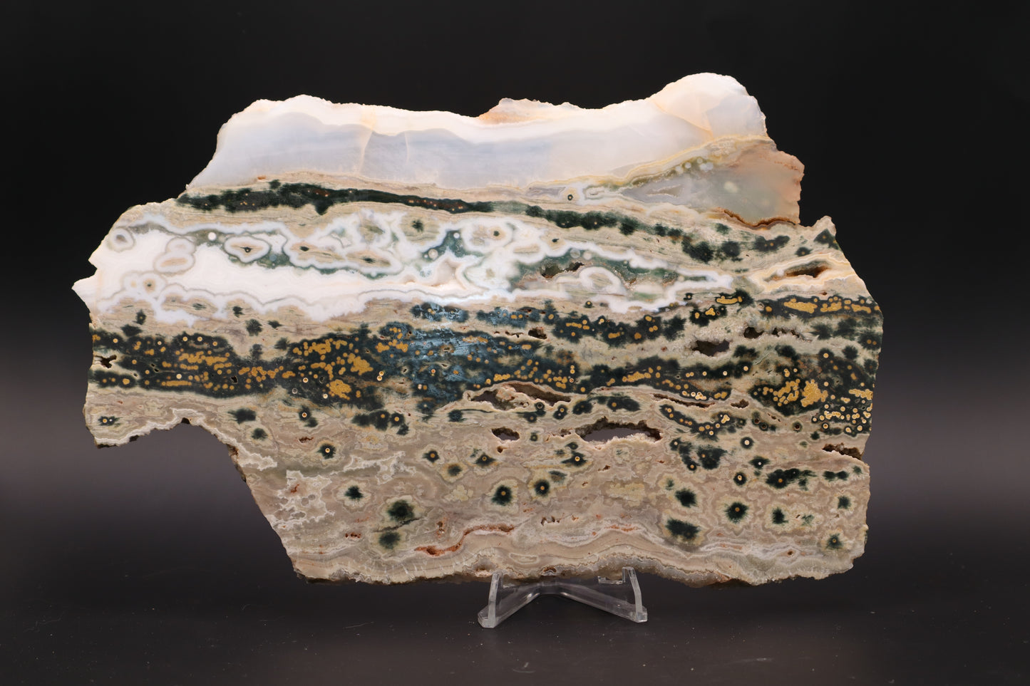 Ocean Jasper Slab (Unpolished)