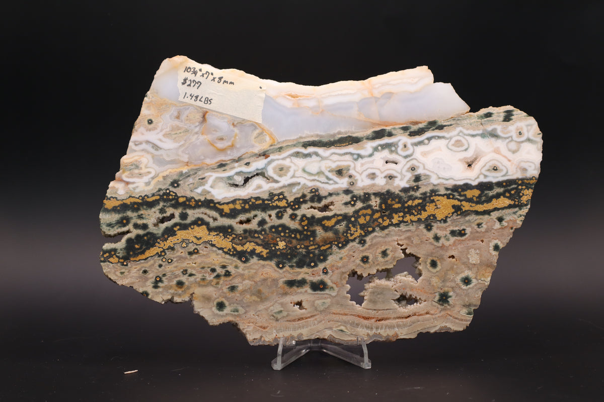Ocean Jasper Slab (Unpolished)