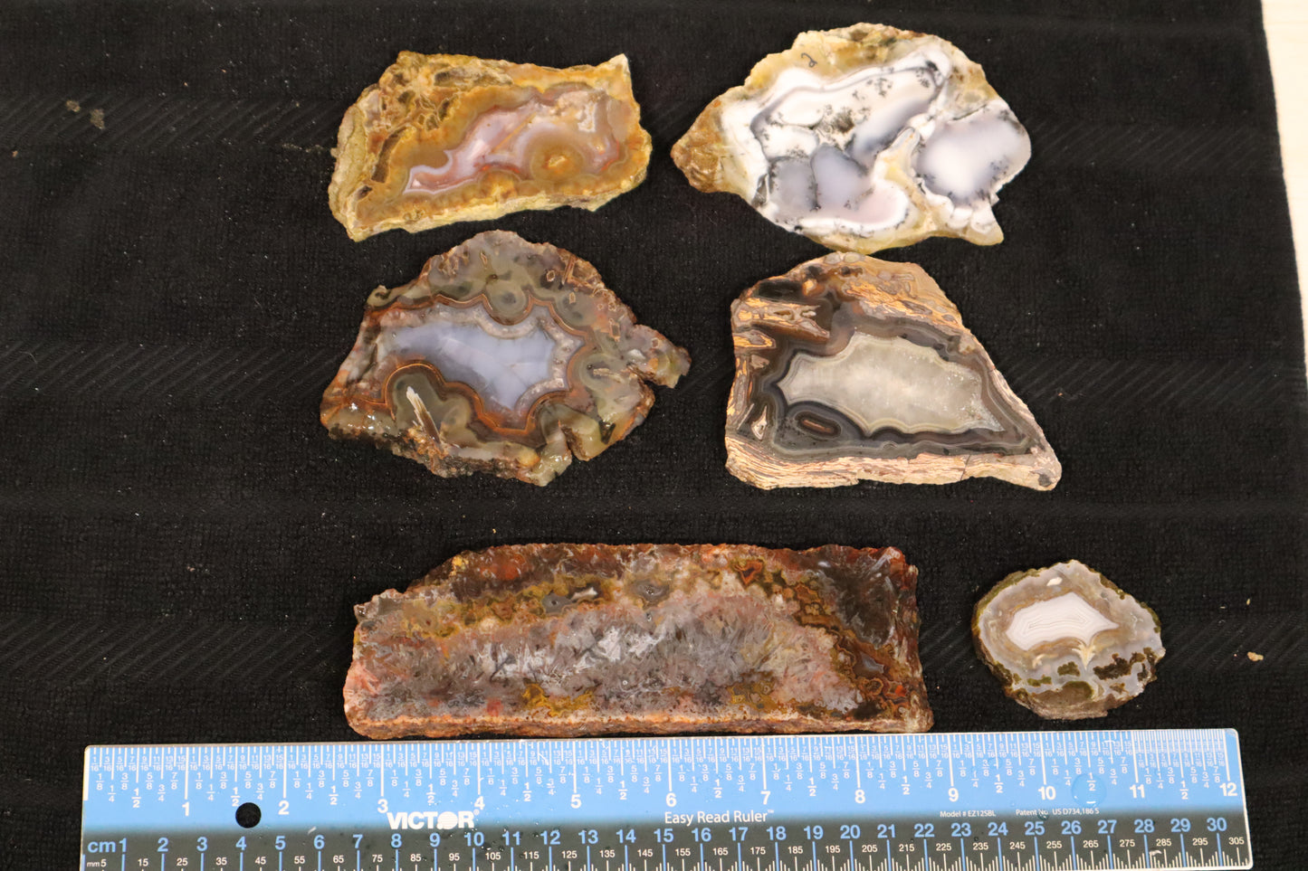Turkish Agates - 539g