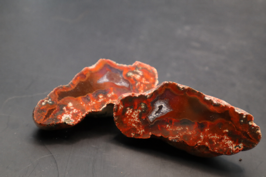 Turkish fortified agate pair (Polished)