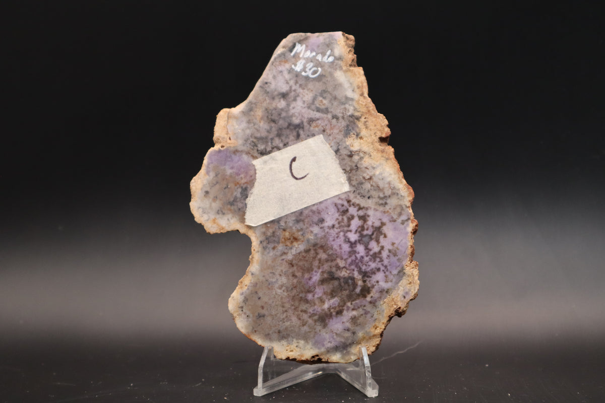 Morado Purple Opal Agate slab (Unpolished)