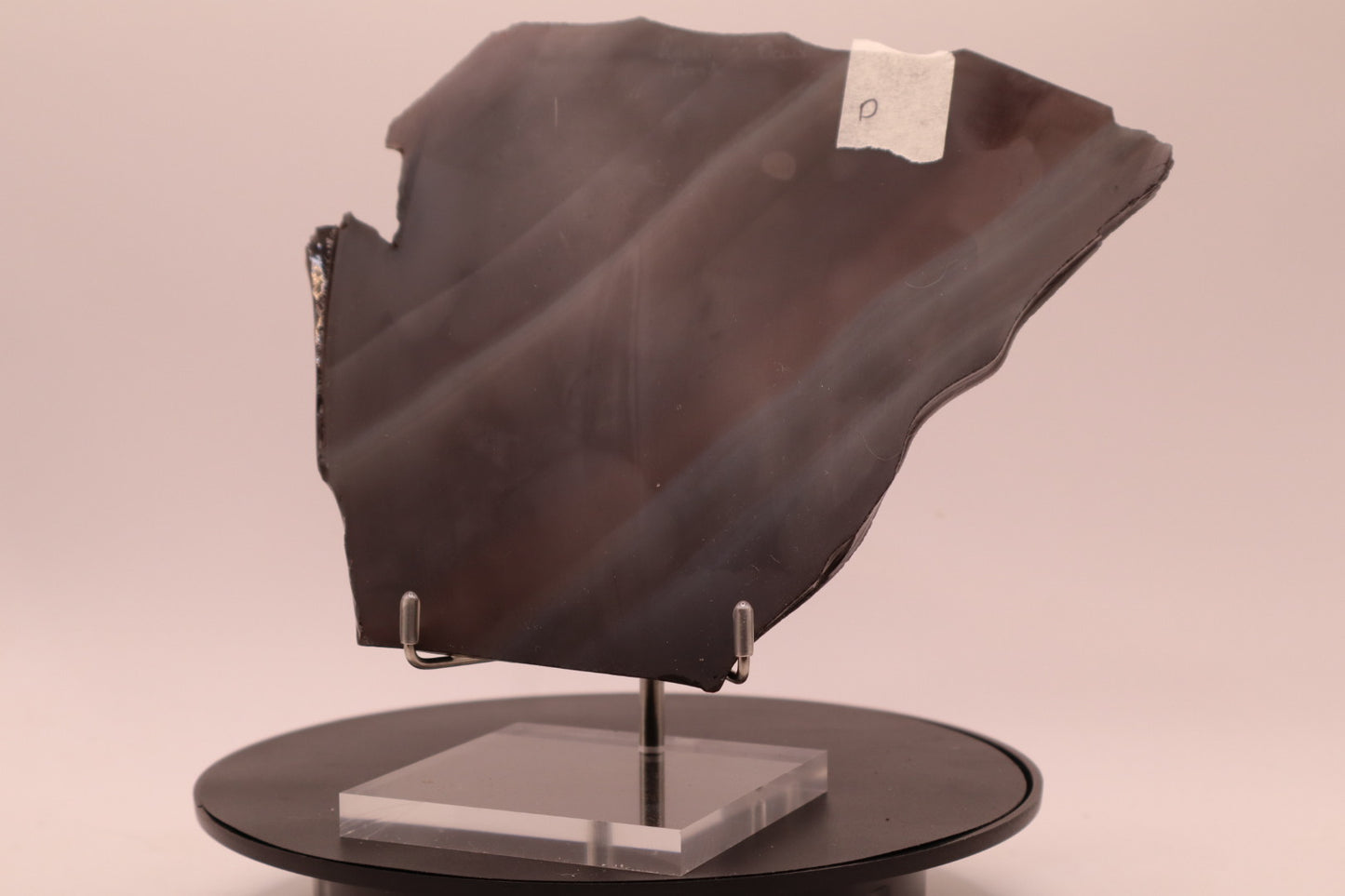 Rainbow Obsidian slab (Unpolished)