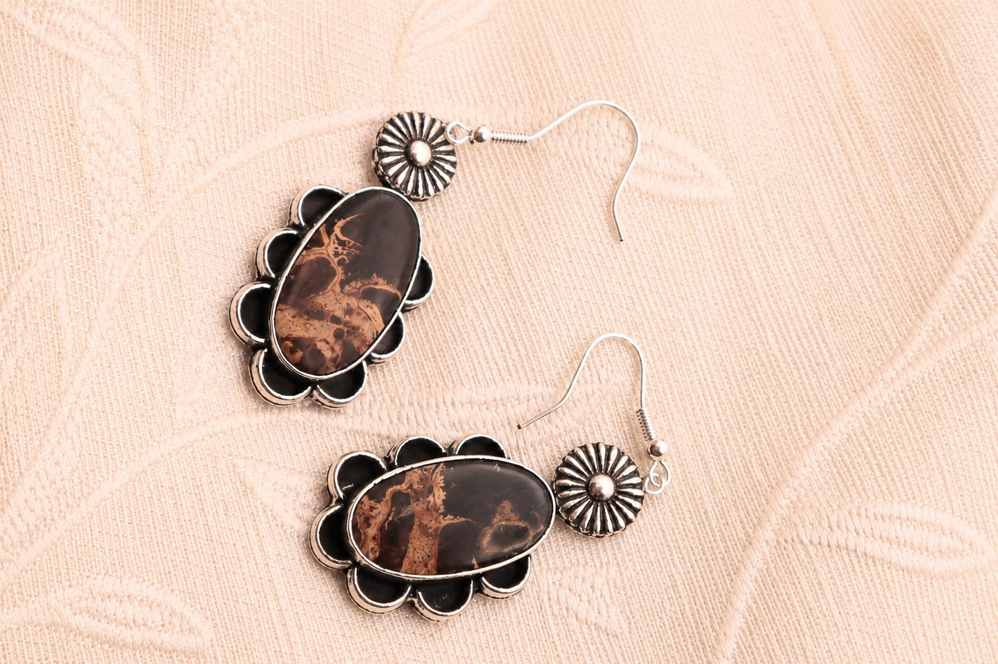 Palm Wood earrings