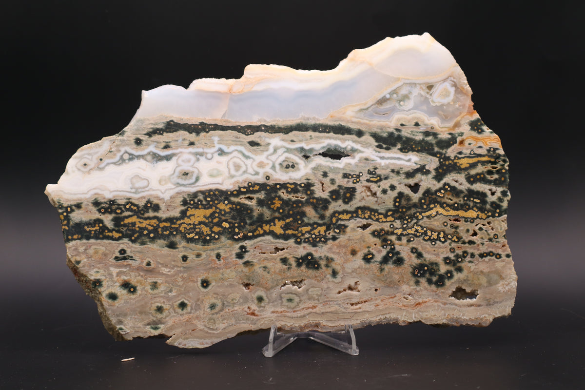 Ocean Jasper Slab (Unpolished)