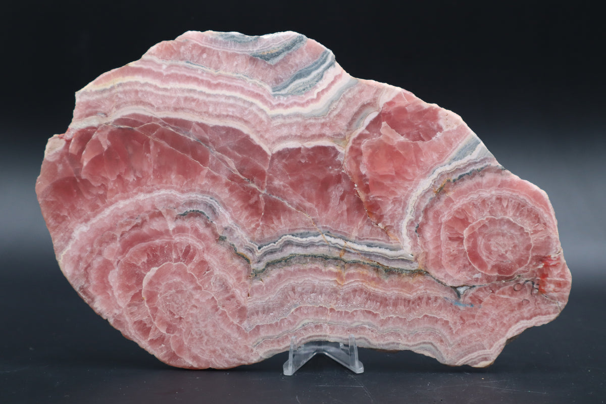 Rhodochrosite slab (Polished)