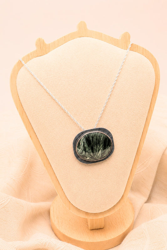 Seraphinite Pendant