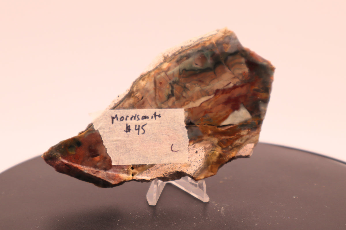Morrisonite Jasper slab (Unpolished)